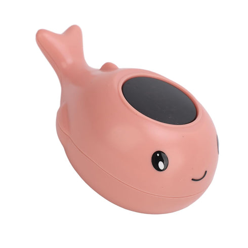 Charming Pink Whale Bath Temperature Tester for Baby Bathtub