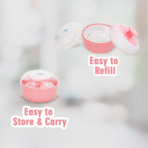 Mee Mee Soft Feel Powder Puff in Pink by