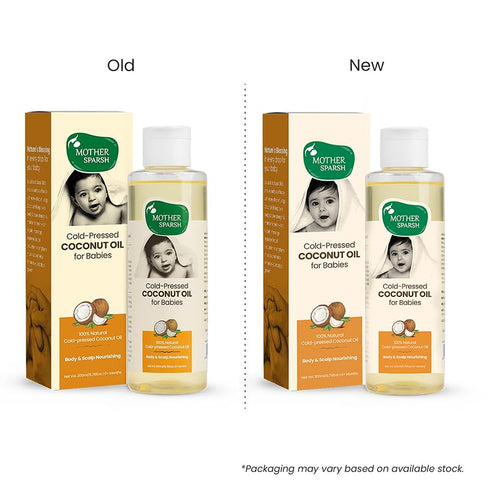 Mother Sparsh Gentle & Nourishing Coconut Oil for Babies - Cold Pressed