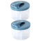 HAKIDZEL 2 pcs Formula Dispenser Milk Powder Box Portable Four-Compartment Storage Container Travel