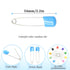 CEEYSEE 50 2.12 Inch Pieces Safety Pins Diaper Pin Stainless Steel Nappy Pins Plastic Head Baby Safety Pins Colour Safe