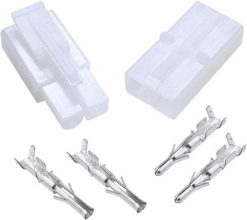 HobbyPark RC Big Tamiya Style Connector Plugs Unwired (10 Pairs)