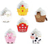 CC HOME 24 pcs Farm Animal Cupcake Wrappers for Baby Shower, Birthday Party, Wedding Decorations