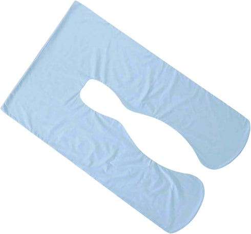 U-Shape Pregnancy Support Pillow Case Multi-Functional Body Cushion Cover for Side Sleeping