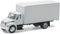 NewRay International 4200 White Box Truck (Diecast Metal Cab, High Impact Plastic Balance,