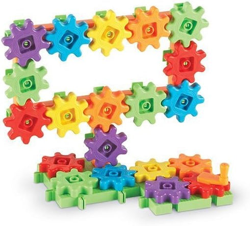 Set, 3 Learning Resources Gears Starter Building STEM Activities, Fine Motor Skills, Toddler Explorer Kit, Science