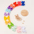 58pcs 3 Inches Grosgrain Ribbon Pinwheel Hair Bows, Alligator Clips Accessories for Baby Girls Kids