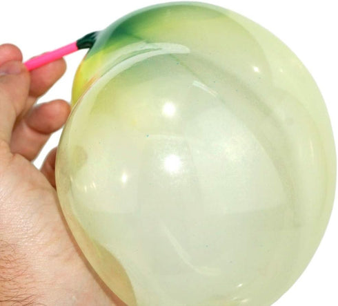 JA-RU Bloonies Magic Plastic Bubbles Balloons Variety Pack, 8 Tubes, Kids Super Elastic Party Favors