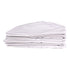 Pack 12, Sprogs Standard Size Daycare Sheets, Soft Fitted Cot Sheets for Preschool and Daycare, of White