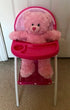 (DH010-PINK) Anivia Baby Doll High Chair, Toy High Chair for Baby Doll