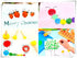 Art & Craft Mini Flower Sponge Brush Set - Fun DIY Painting Drawing Tools for Early Learning
