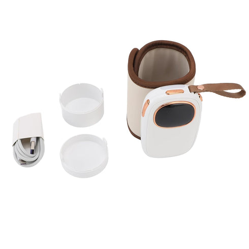 LAISANIM 18W Portable Bottle Warmer with Fast Heating Technology - Output, Keeps Milk Warm with Thermostat Control