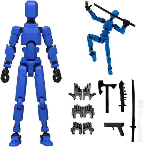 Dumwick Assembly Completed Titan 13 Action Figure,2026 New Lucky Robot 13 Action Figures,3D