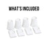 Wall Nanny Extender - 6 Inch Baby Gate Extension Guard, Protects Walls + Stabilizes Pressure Mounted Gates