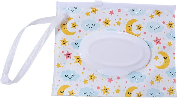 Generic Wet Wipes Box Clamshell Lightweight Wipes Case Refillable Travel Eco-Friendly Portable Wipes