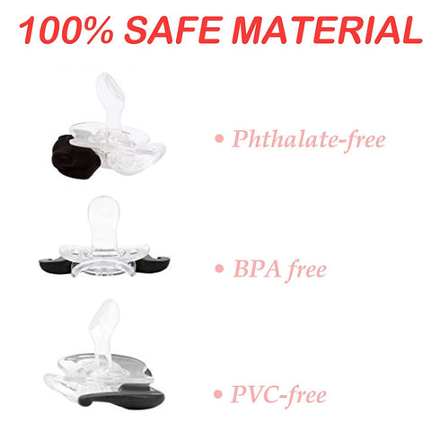 Zhovee 3pcs 0-36 Mustache Pacifier, Gentleman Mustache Baby Pacifier, Pacifier Months, Gift Pacifiers for Boys