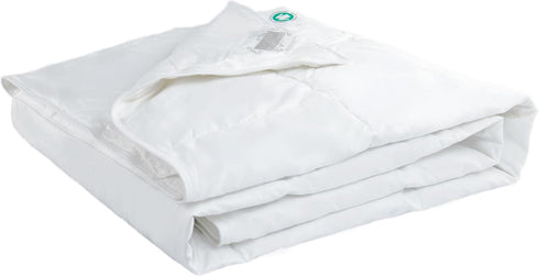 Summer 100% 33x43 Inches Toddler Goose Down Comforter Lightweight Cooling Baby Duvet Insert, Hypoallergenic Organic