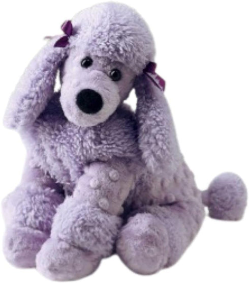 Sonoma Lavender Plush Dog Microwaveable Aromatherapy Stuffed Pillows, Lavender Scented with Washable Cover (Poodle)