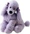 Sonoma Lavender Plush Dog Microwaveable Aromatherapy Stuffed Pillows, Lavender Scented with Washable Cover (Poodle)