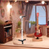 LUOZZY Miniature Microphone Model with Stand for 1:12 Dollhouse Accessories Display - Black
