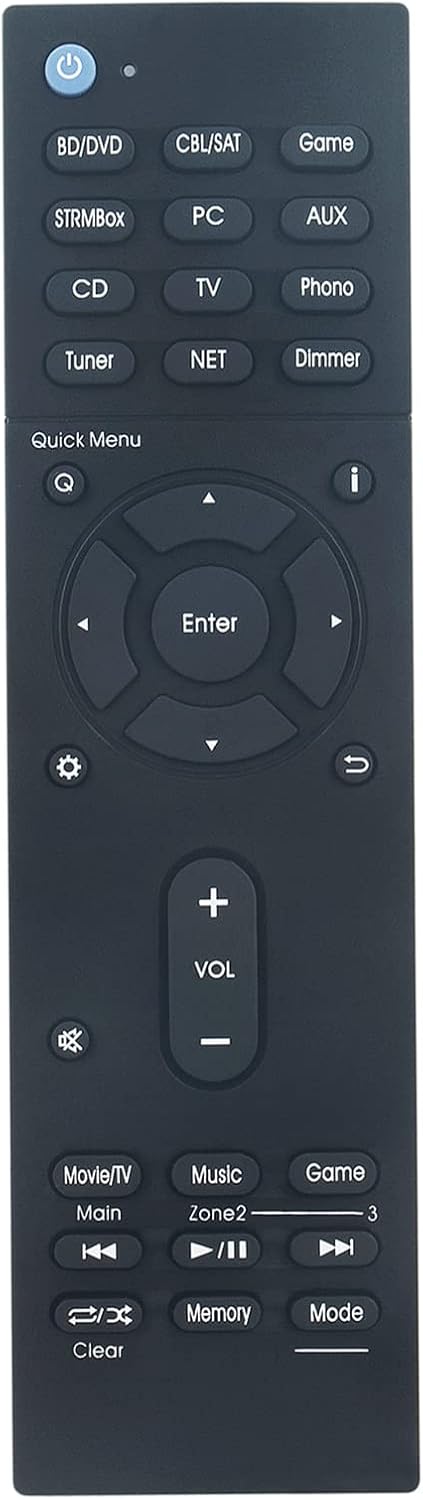 ALLIMITY RC-913R Replaced Remote Control for Integra AV Receiver RC913R DRX-3.2 DRX-R1.1 DRX-5 DRX-4.2 DRX-5.2 DRC-R1.1