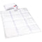 ZPECC Toddler Down Alternative Comforter, 39x47 Hypoallergenic Baby Blanket Quilt, Soft Breathable