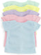 Emily Rose 18-Inch Doll Clothes 5-Pack Pastel T-Shirts - DIY Craft Kit
