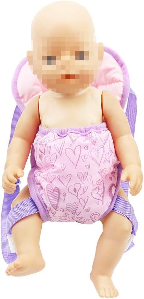 SOTOGO Baby Doll Carrier, Doll Backpack Carrier for American Dolls 15 Inch to 18 Inch