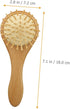 FUNNETOYU Set 4pcs Set Infant Hair Brush for Newborns Baby Hair Brush and Comb for Baby Shower
