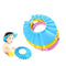 KUYYFDS Baby Shower Cap, Baby Bath Soft Adjustable Soft Bath Shampoo Protection Products