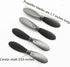 skrnrhrery 0.8MM length42MM (42mm) mini Propeller, Suitable for RC Aircraft Special Nylon Props Central axis Blade