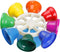 LANDTOM Orff Children's Percussion Instrument, Rainbow Diatonic Bells for Kids, Toddler Musical Learning Toys