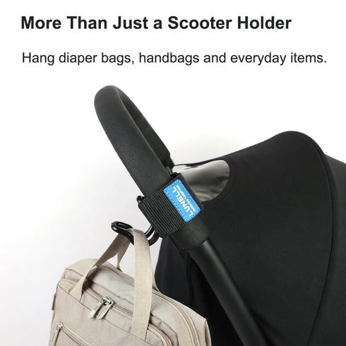 Generic LUNELL Stroller Hook Strap for Kids Scooter and Diaper Bag Universal Stroller Accessory