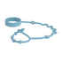 Set (4-Piece) Set 0+ Nuby Silicone Bungee - Tether for Pacifiers and Baby Bottles - Months