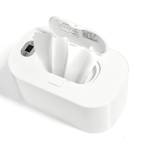 Dioche Wipes Wipes Warmer Wet Dispenser Heater - Top Heating Lock Baby Wipe Warmer, Large Capacity for Baby Wet, White
