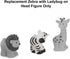 Replacement Zebra with Ladybug Figure for Fisher-Price Little-People Noah's Ark Playset - BMM06 - DKV14
