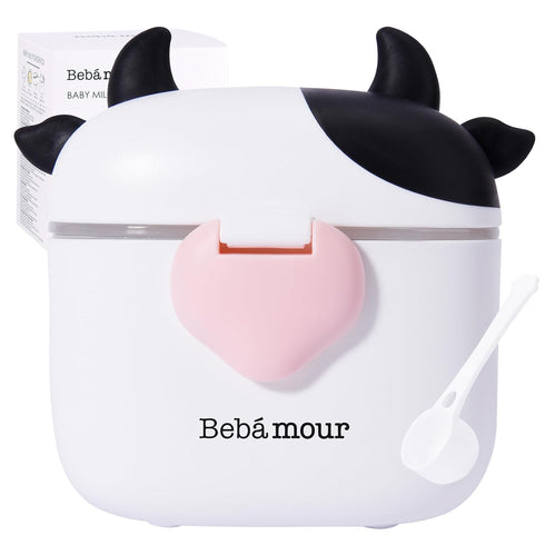 Bebamour Baby Formula Dispenser On The Go, Formula Container to Go, Formula Holder for Travel, Candy Fruit Snack