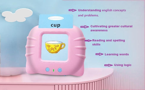 224 1+ Talking Flash Cards,Kids Toddler Flash Cards with Sight Words,Montessori Toys,Autism Sensory Toys,Speech