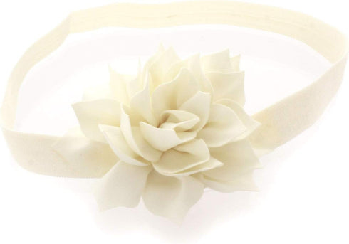 My Lello Petal Flower Headbands for Baby Girls - Toddler Stretchy Elastic Pair