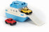 Blue/White Green Toys Ferry Boat with Mini Cars Bathtub Toy, Standard