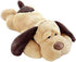 MorisMos Puppy Dog Stuffed Animal, 31 Inch Brown Plush Dog Pillow, Big Dog Plush Toy for Girls Kids