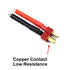 3 Pairs T Plug Connector Female and Male Deans with 12AWG Silicon Wire for RC Lipo Battery Cable