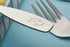 ANNOVA Kids Silverware, 18 Pieces Children's Safe Flatware Set, 9 x Children Safe Forks, 9 x Dinner Spoons, Toddler