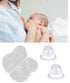 2Pair Nipplesuckers Nipple Corrector for Flat Inverted Nipples, Silicone with Clear Case