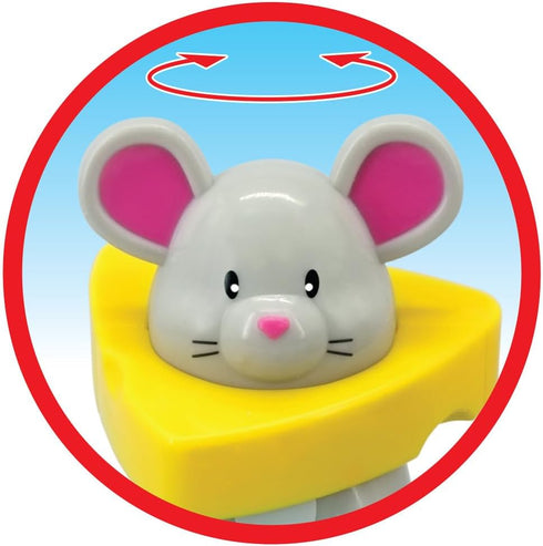 3 1-3 Kiddieland Musical Buddies Toddler Piano with Pop-Up Animals, Interactive Baby Keyboard, Lights & Sounds