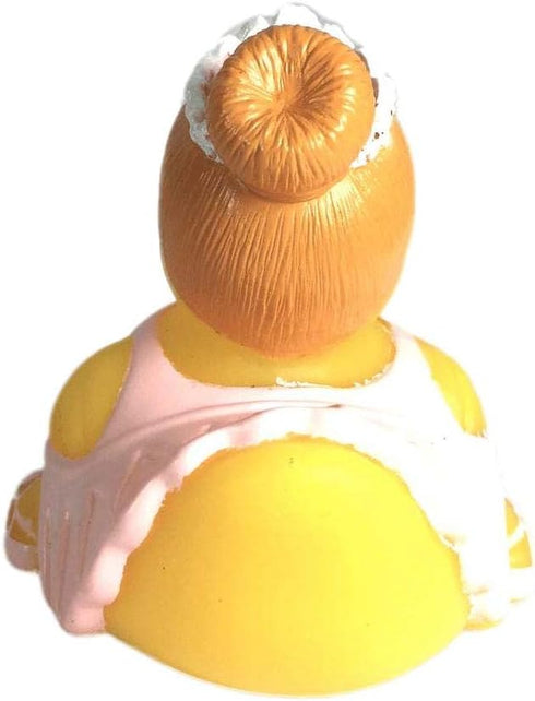 3" Floating Ballet Rubber Duck - Baby Safe Bath Toy