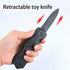 Retractable Plastic Knife Prop Costume Dagger, Fake Trick Gadget Toy for Halloween Fools Day Party (3 PCS A)