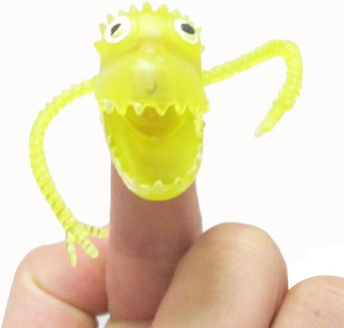 TOYMYTOY 10Pcs Monster Finger Cool Toys for Kids - Great Party Favors Puppet Show Random Style