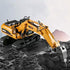 Gemini&Genius 1:50 Scale Diecast Drill Excavator Construction Site Vehicle Toys - Digger and Driller Collectibles