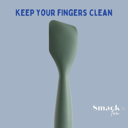 Smack Fun Diaper Cream Applicator Soft Silicone with Suction Base | Diaper rash cream spatula | Diaper Bag Essentials